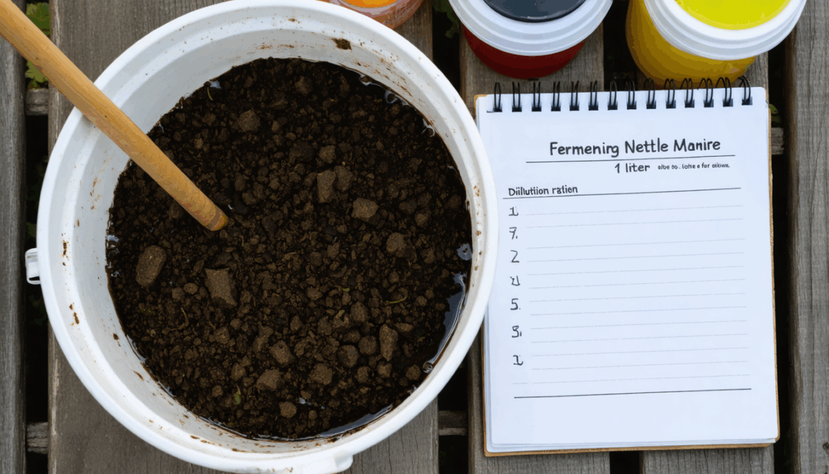découvrez comment diluer correctement le purin d'ortie pour obtenir 1 litre d'eau, les dosages recommandés et les conseils pratiques pour un arrosage efficace de vos plantes.